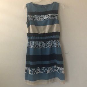 Floral cocktail dress.